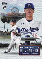 2024 Topps Home Field Advantage Yoshinobu Yamamoto #HFA-20 card