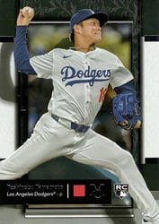 2024 Topps Museum Collection Base Set Yoshinobu Yamamoto #9 card