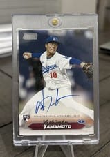 2024 Topps Stadium Club Autograph Yoshinobu Yamamoto #SCBA-YMA card