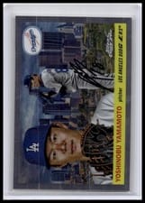 2025 Topps Chrome Platinum 1955 Topps City Variations Yoshinobu Yamamoto #55CV-40 card