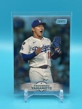2025 Topps Stadium Club Yoshinobu Yamamoto #184 card