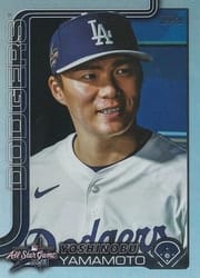 2025 Topps Update 2025 All-Star Game Yoshinobu Yamamoto #ASG-32 card