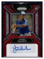2024 Panini Prizm Sensational Signatures Yosver Zulueta #SS-YZ card