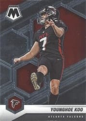2021 Panini Mosaic Base Set Younghoe Koo #18 card