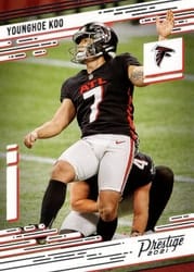 2021 Panini Prestige Base Set Younghoe Koo #37 card