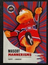 2026 Upper Deck National Hockey Card Day Mascot Mannerisms Youppi! #M-8 card