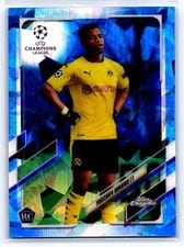 2020 Topps Chrome UEFA Champions League Youssoufa Moukoko #55 card