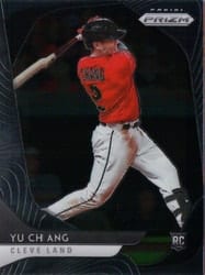 2020 Panini Prizm Base Set Yu Chang #171 card