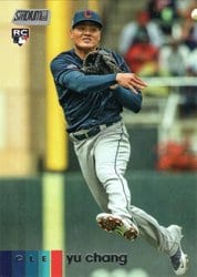2020 Stadium Club Base Set Yu Chang #86 card