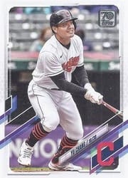 2021 Topps Update Base Set Yu Chang #US328 card