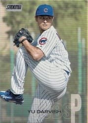 2018 Stadium Club Base Set Yu Darvish #244b card