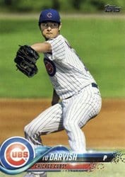 2018 Topps Base Set Yu Darvish #436 card