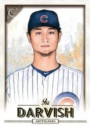 2018 Topps Gallery Base Set Yu Darvish #168 card