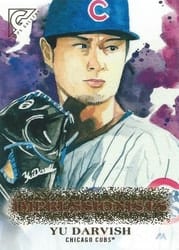 2018 Topps Gallery Impressionists Yu Darvish #I-19 card