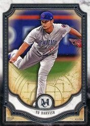 2018 Topps Museum Collection Base Set Yu Darvish #27 card