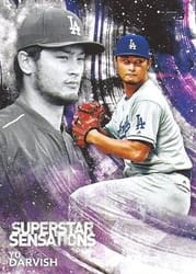 2018 Topps Superstar Sensations Yu Darvish #SSS-11 card