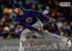 2019 Stadium Club Base Set Yu Darvish #91 card