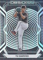 2021 Panini Chronicles Obsidian Yu Darvish #11 card
