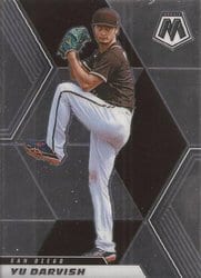 2021 Panini Mosaic Base Set Yu Darvish #54 card