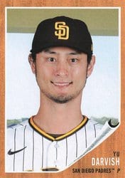 2021 Topps Archives Base Set Yu Darvish #59 card