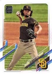 2021 Topps Base Set Yu Darvish #357 card