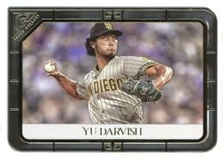 2021 Topps Gallery Base Set Yu Darvish #183 card