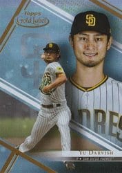 2021 Topps Gold Label Base Set Yu Darvish #51 card