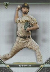 2021 Topps Triple Threads Base Set Yu Darvish #4 card