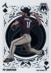 2022 Panini Mosaic Aces Yu Darvish #A-14 card