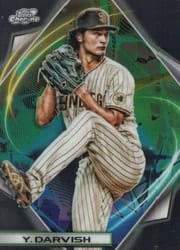 2022 Topps Cosmic Chrome Base Set Yu Darvish #138 card