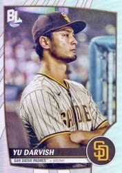 2023 Topps Big League Base Set Yu Darvish #243 card