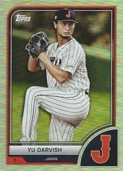 2023 Topps World Baseball Classic Base Set Yu Darvish #74 card