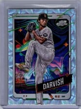 2024 Topps Cosmic Chrome Base Set Yu Darvish #170 card