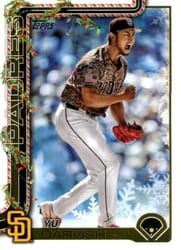 2025 Topps Holiday Base Set Yu Darvish #H88 card