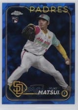 2024 Topps Chrome Update Sapphire Edition Base Set Yuki Matsui #USCS8 card