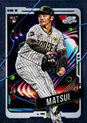 2024 Topps Cosmic Chrome Base Set Yuki Matsui #133 card