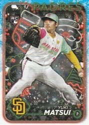 2024 Topps Holiday Base Set Yuki Matsui #H191 card