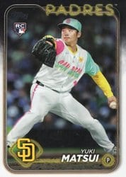2024 Topps Update Base Set Yuki Matsui #US8 card