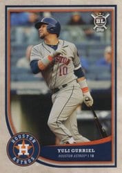 2018 Topps Big League Base Set Yuli Gurriel #286 card