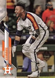 2020 Topps Base Set Yuli Gurriel #289 card