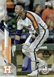 2020 Topps Opening Day Base Set Yuli Gurriel #183 card