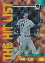 2022 Donruss The Hit List Yuli Gurriel #THL-8 card