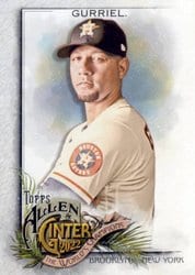 2022 Topps Allen & Ginter Base Set Yuli Gurriel #103 card