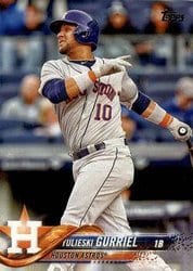 2018 Topps Base Set Yulieski Gurriel #311 card