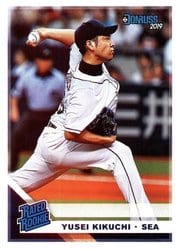 2019 Donruss Base Set Yusei Kikuchi #252 card
