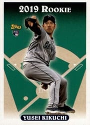 2019 Topps Archives Base Set Yusei Kikuchi #328 card