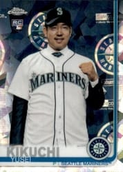 2019 Topps Chrome Sapphire Edition Base Set Yusei Kikuchi #632 card