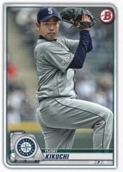 2020 Bowman Base Set Yusei Kikuchi #80 card