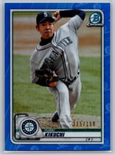 2020 Bowman Chrome Yusei Kikuchi #39 card