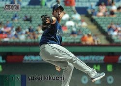 2020 Stadium Club Base Set Yusei Kikuchi #108 card